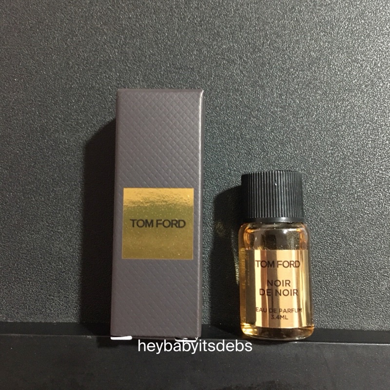 Authentic Tom Ford Noir de Noir 4ml Mini Perfume (Bnew) | Shopee ...