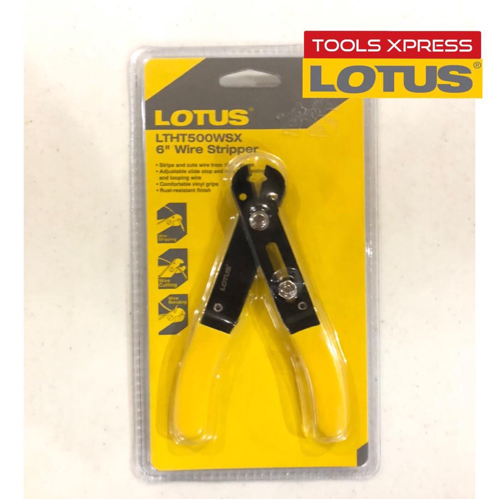 LOTUS Wire Stripper 6-inches [LTHT500WSX] | Shopee Philippines