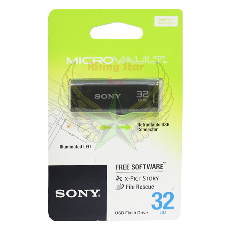 Sony 32GB Ori Flash Drive | Flash Disk | Sony 32GB Flash Drive | Shopee ...