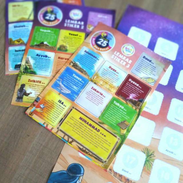 25 Posters Of The Prophet Of The Prophet Wall Sticker | Shopee Philippines