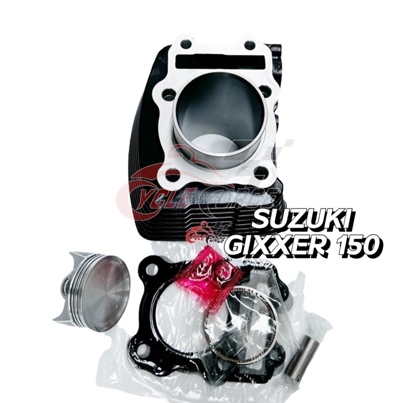 for suzuki gixxer 150 carb or fi motorcycle cylinder block with piston kit set gixxer150 Shopee Philippines