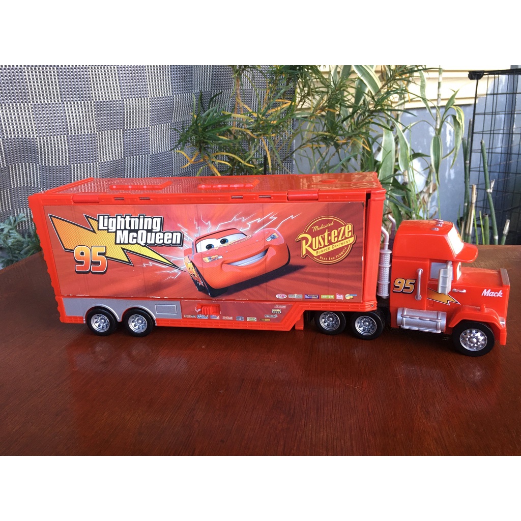 Disney Pixar Cars Deluxe Mack Hauler Vehicle Shopee Philippines