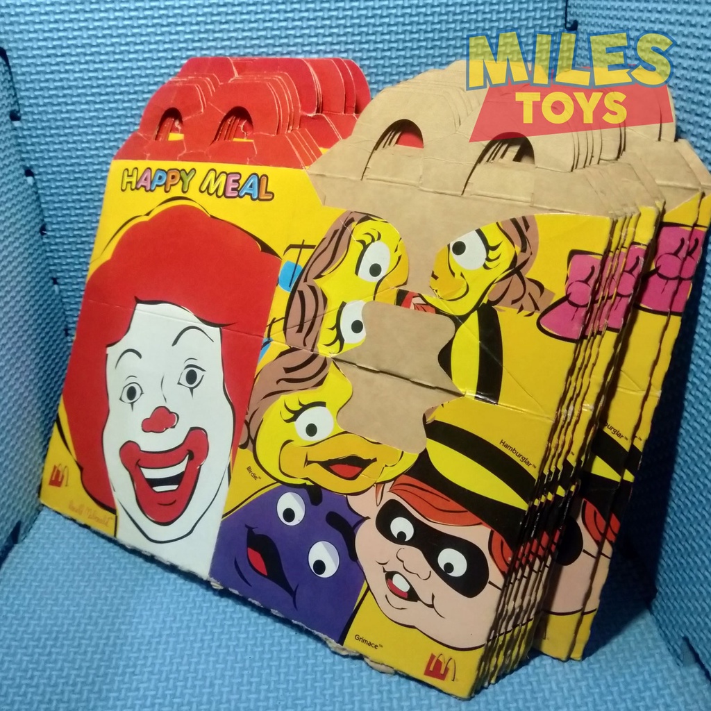 McDonalds Happy Meal Box Vintage Collector's Toys (1 Set/10 pcs) Shopee Philippines
