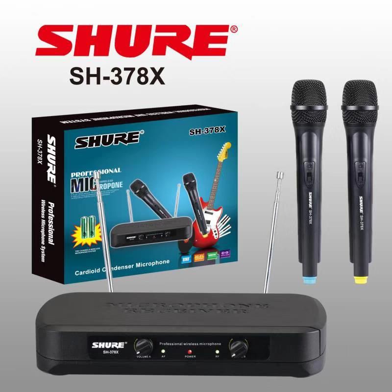 【on hand】senheiser wireless microphone SHURE sh378 sh378x microphone