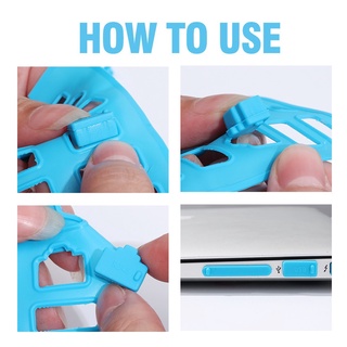 16Pcs Silicone Anti Dust Plug Stopper Universal Dustproof USB Port ...