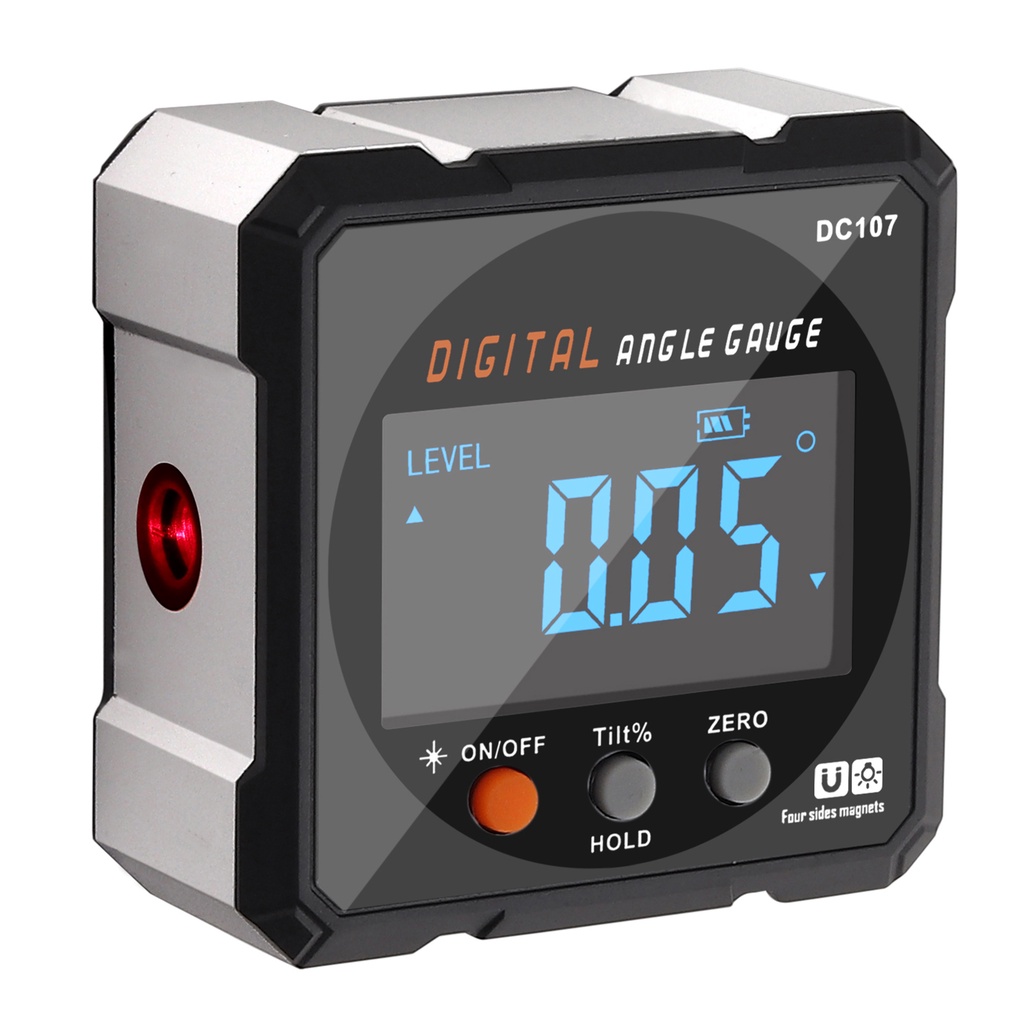 YOLO MALL Laser Digital Protractor Inclinometer Protractor Laser USB