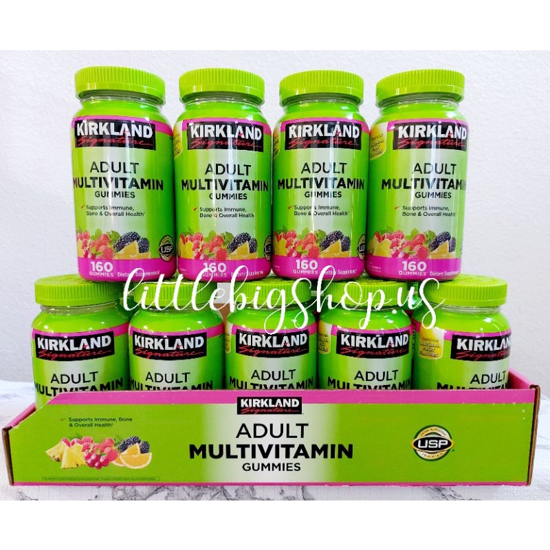 Kirkland Adult Multivitamin Gummies (160 Gummies) Shopee Philippines