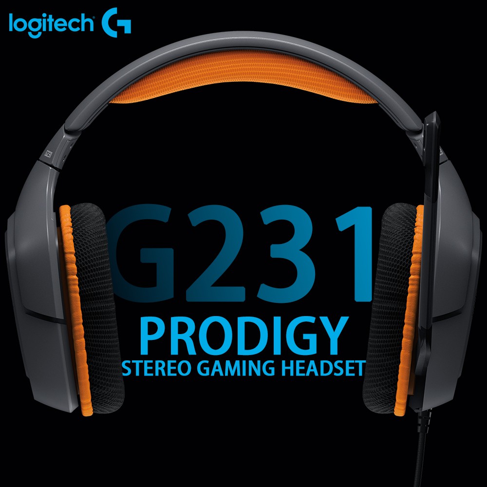 Logitech G231 Stereo Gaming Headset with Noise Cancelling Microphone and 3.5mm Cable Wired Headset Shopee Philippines