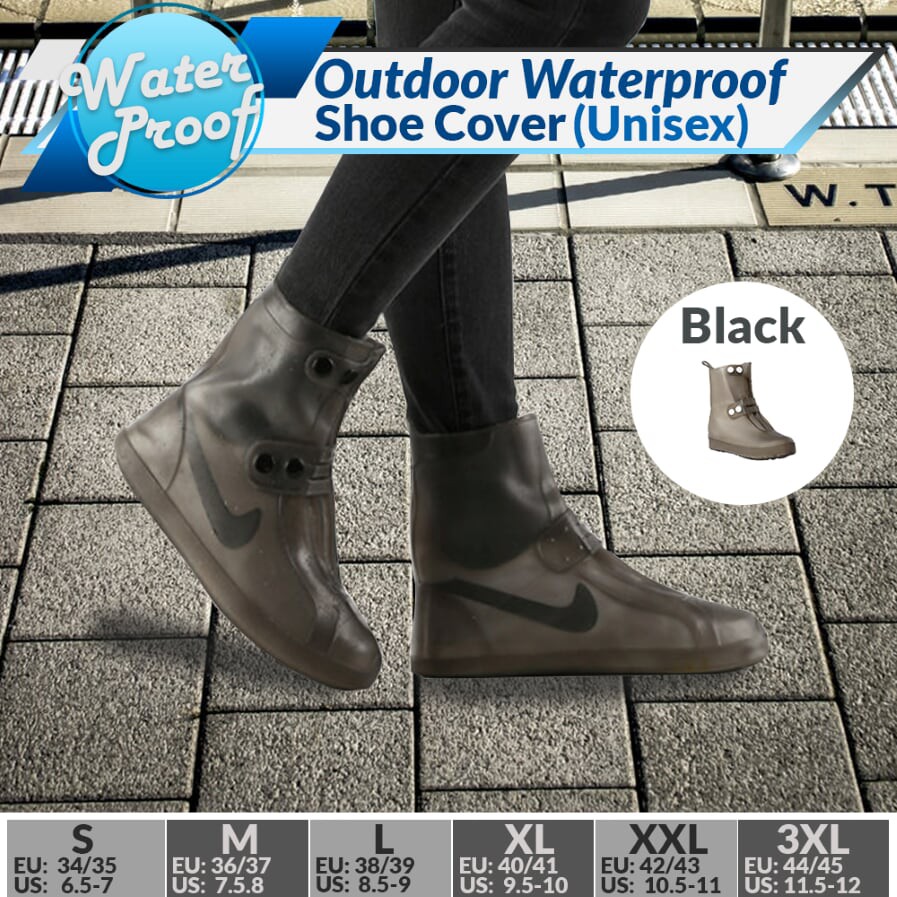 Water Proof Non Slip Grip Durable Silicone Rain boots Unisex Cover