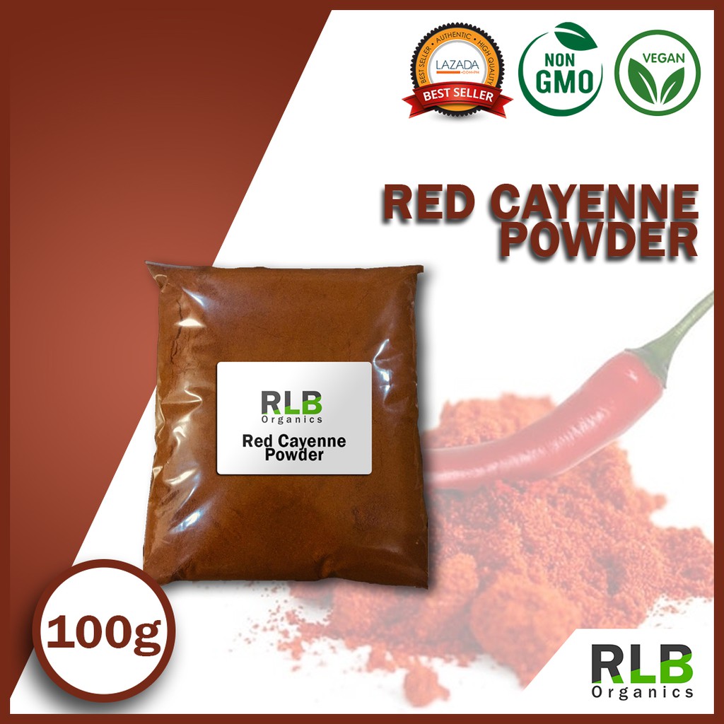 100 grams Organic Pure Natural Red Cayenne Powder Cayenne Powder AntiInflammatory Shopee