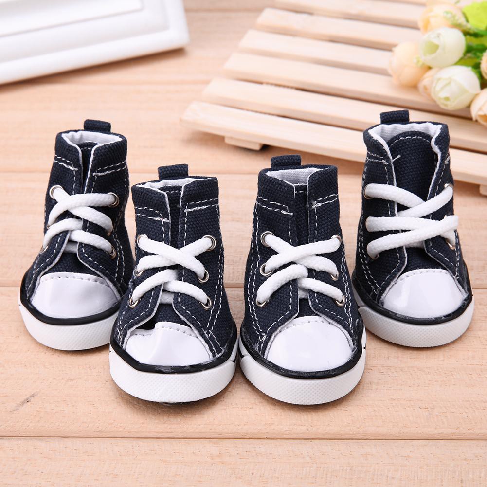 4pcs Pet Dog Shoes Anti slip Waterproof Sneakers Booties MY Shopee Philippines