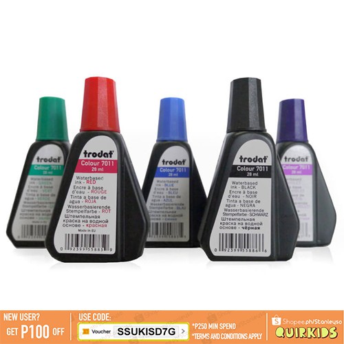 Stamp Ink Pad Stamp Ink Red Refill Ink For Self-Inking Stamps - 4 Oz ...