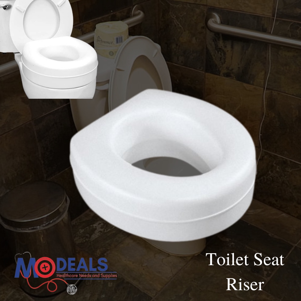 CAREX/AQUASCAPE Round Heavy Duty Raised Toilet Seat ( MODEALS