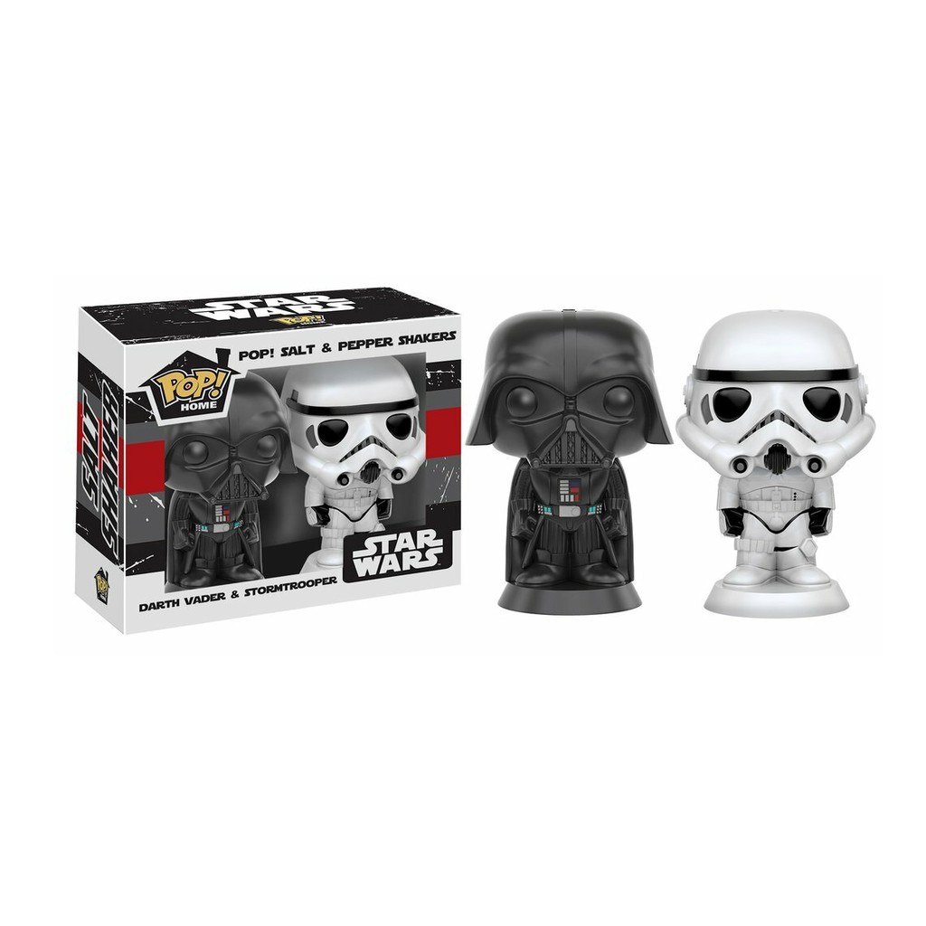 Funko POP! Home Star Wars Darth Vader & Stormtrooper Ceramic Salt N Pepper  Shaker Set