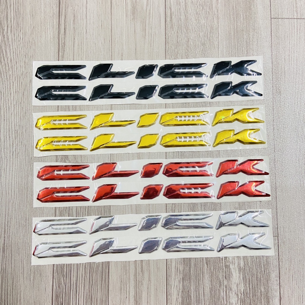 Plastic Click letter set in all colors like original | Shopee Philippines