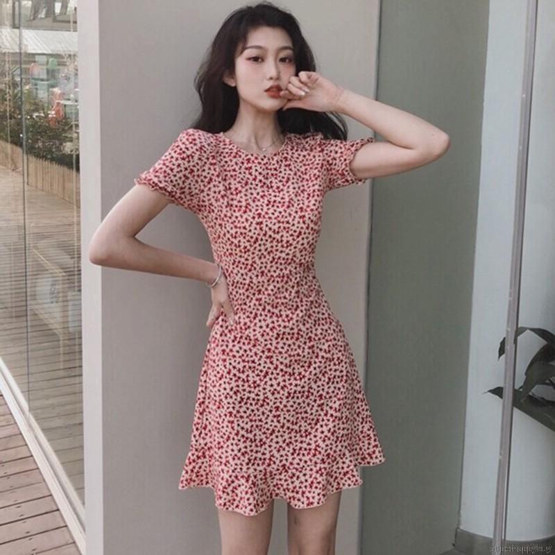 Korean mini dress outlet fashion