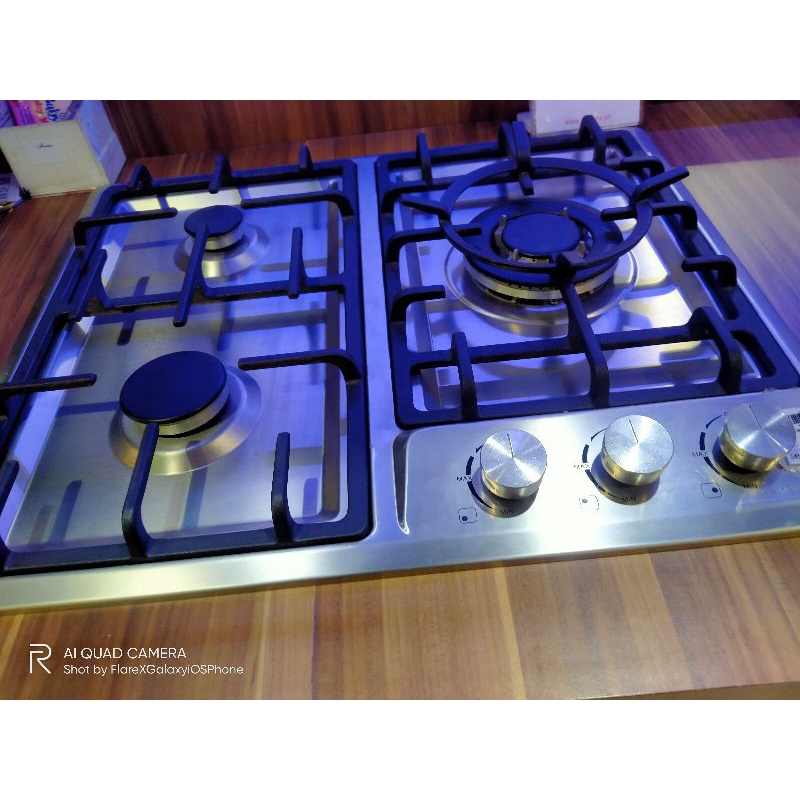 La Germania HC6003 Cooktop Builtin Hob Aluminium burner and cast iron