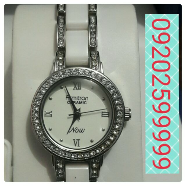 Armitron ceramic shop ladies watch