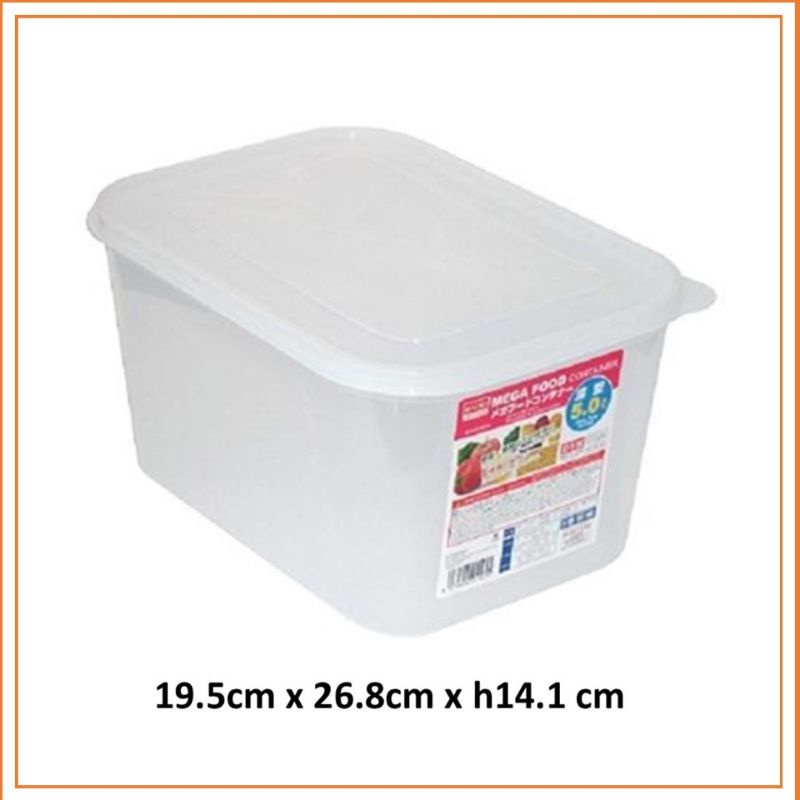 daiso food storage box organizer 5.0liter Shopee Philippines