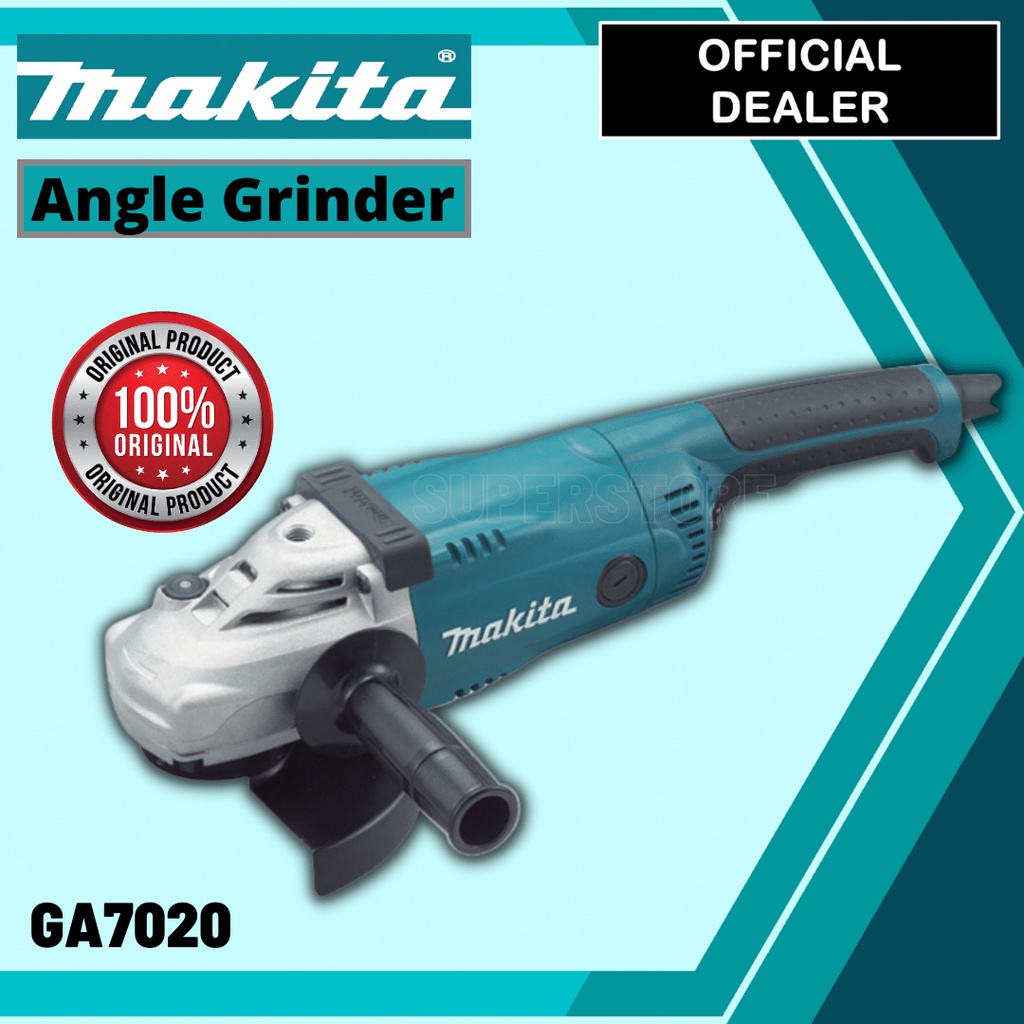 MAKITA Grinder Angle Grinder 2200W GA7020 ( ORIGINAL ) • Tm ss Shopee