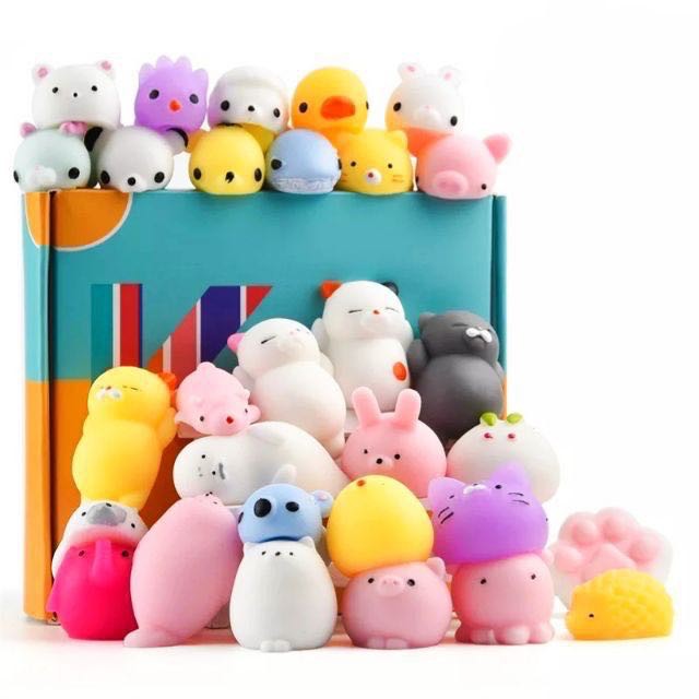 Cute Animal Squishy Soft Toy Antistress Pop It Slow Rising Relief Toys ...