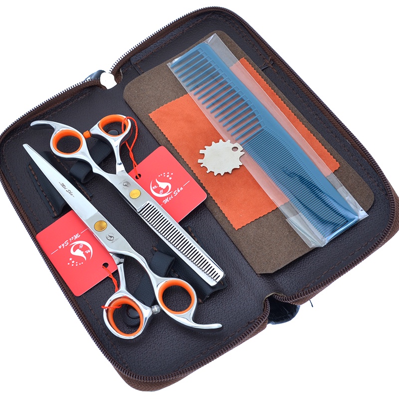 Meisha 7 Inch Hair Shears Professional Cutting Thinning Styling Tools ...