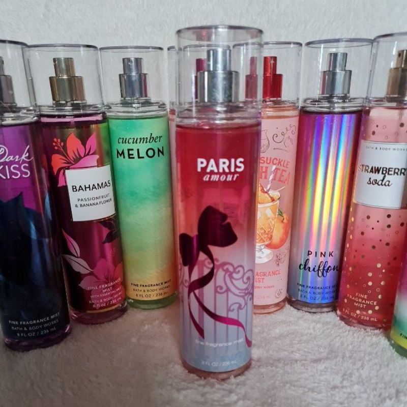 Authentic Bath And Body Works Fine Fragrance Mist 236 Ml Shopee Philippines 1168