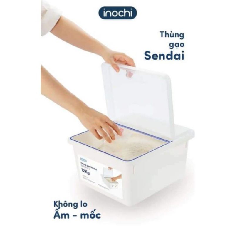 Inochi rice container 12kg | Shopee Philippines
