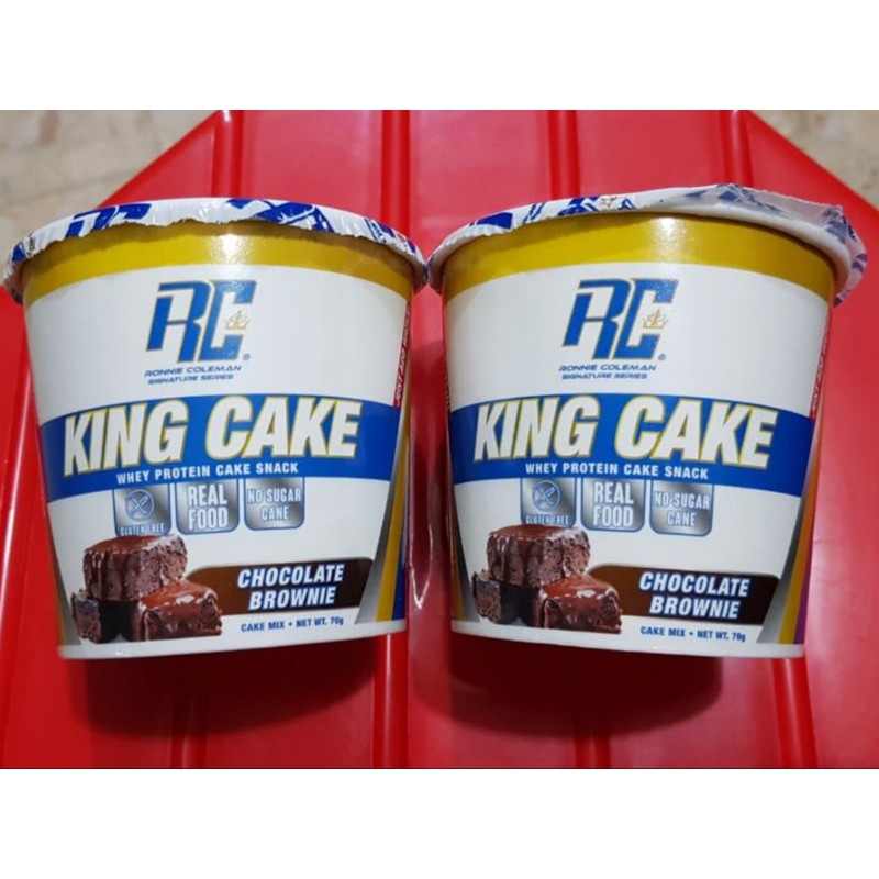 RC KING CAKE 70Gram Whey Protein Cake Ronnie Coleman Cole | Shopee ...