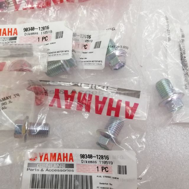 Oil Drain Plug for Mio i 125 and Mio Soul i 125 Shopee Philippines