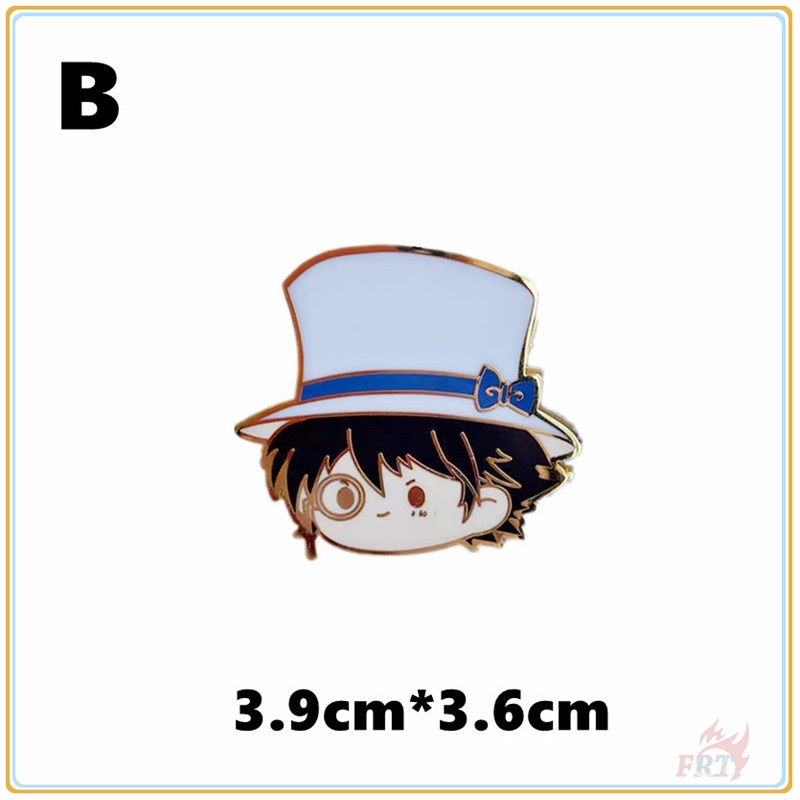 Detective Conan - Conan & Kaito Brooches ★ 1Pc Cartoon Anime Doodle ...