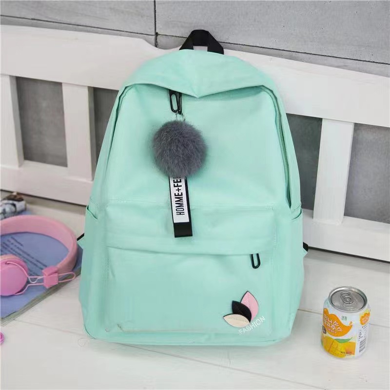 JYJT BAG#805 KOREAN CANVAS 16INCHES BACKPACK | Shopee Philippines