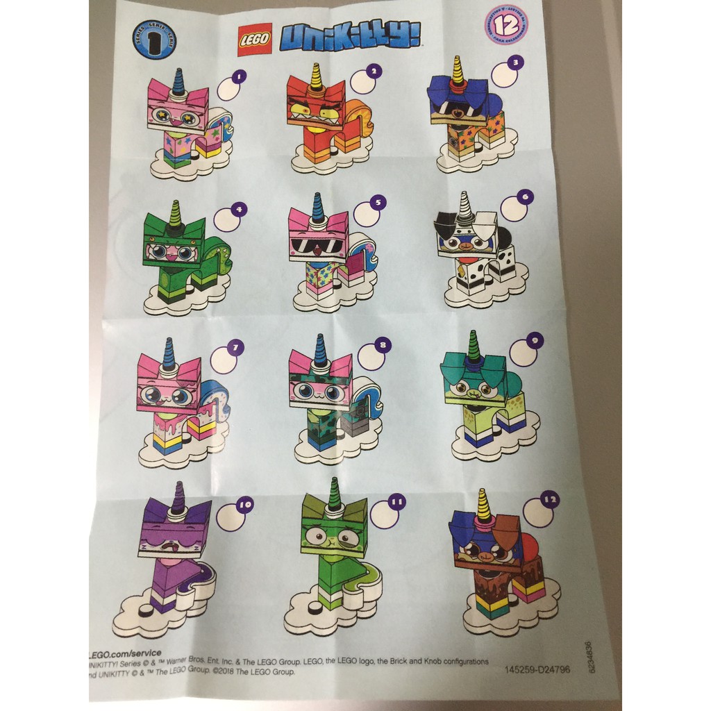 Lego unikitty online characters