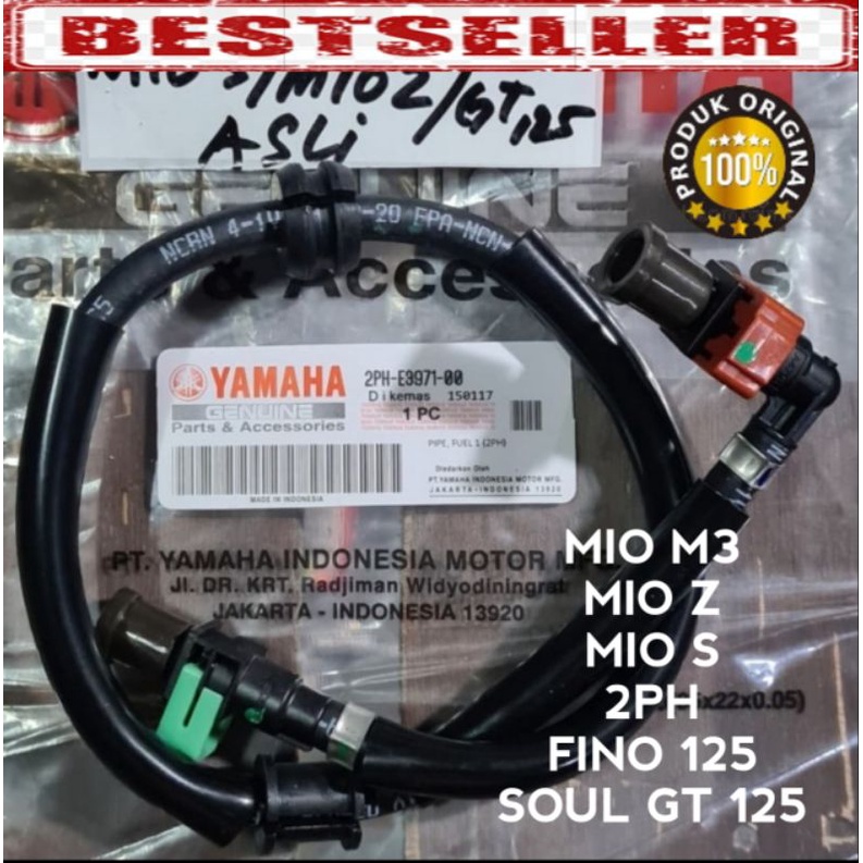 2phe397100. Mio M3 S FINO SOUL GT Injection Gasoline Oil Hose MIO J