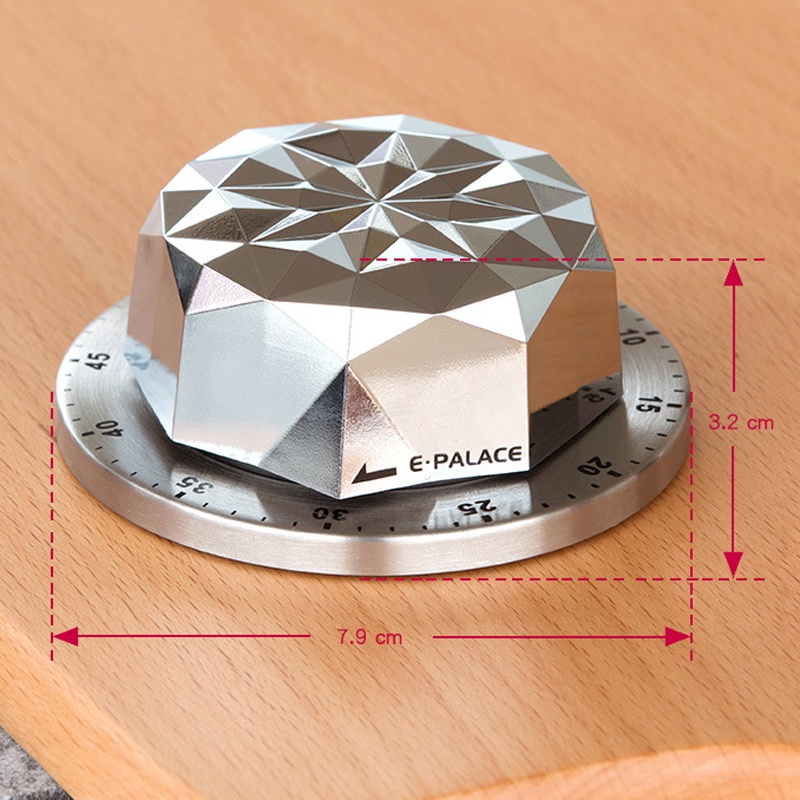 Long Ring Bell Alarm Loud 60Minute Mechanical Kitchen Cooking Wind Up