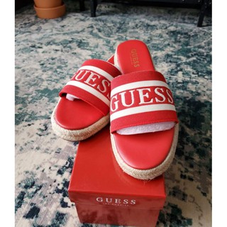 GUESS Carlita Espadrille Slide Sandals Size 7 Shopee Philippines