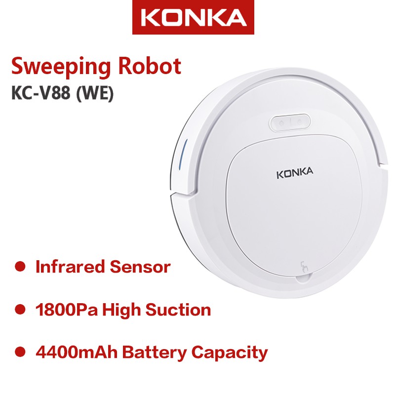 KONKA V88 Intelligent Sweeping Robot Large Suction Household Sweeping Robot Vacuum Cleaner