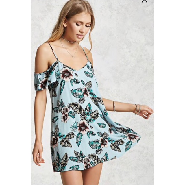 Cold shoulder dress forever 2024 21