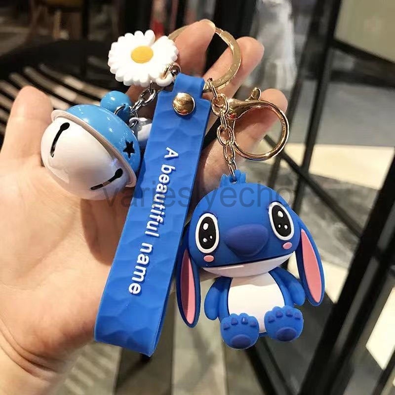 2PCS Stitch And Angel Keychain Stitch Key Chains for Kids Girls Boys ...