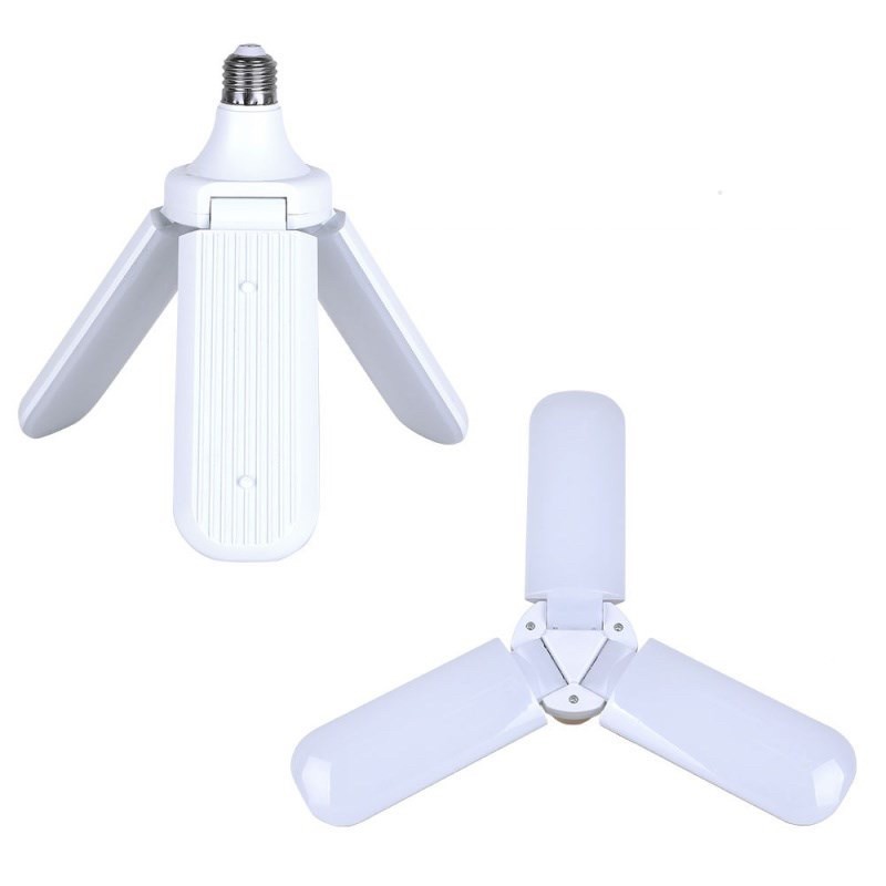 3 Blades 45W Fan Blade LED Bulb Energy Saving Eco Friendly Ceiling