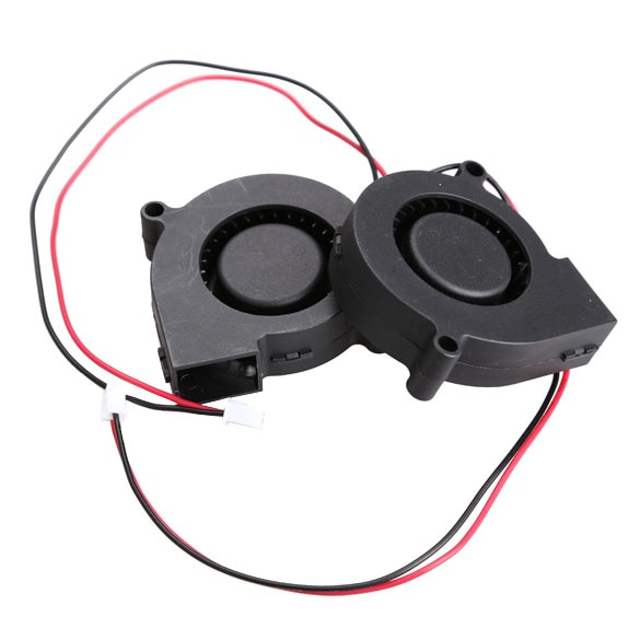 New 5pcs Thermoplastic Material Black Brushless Dc Cooling Blower Fan 2