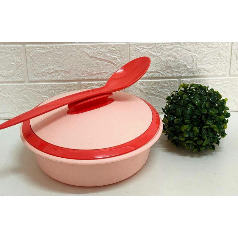 TUPPERWARE Insulated Server Round With Spoon | Shopee Philippines