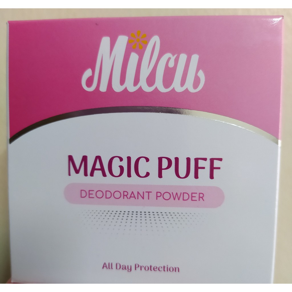 Milcu Magic Puff Deodorant Powder 40g Shopee Philippines