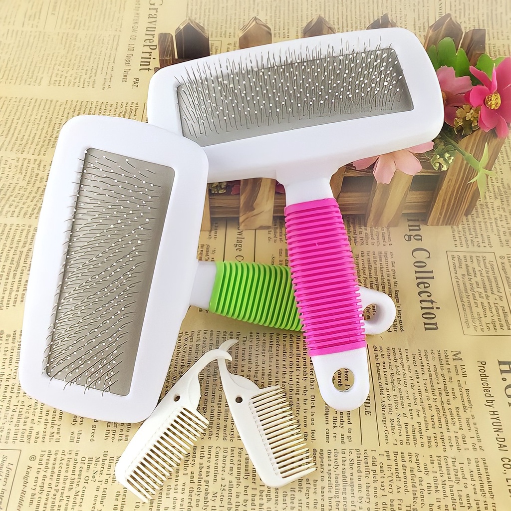 6-12pcs 2sizes Pet/dog hair brush Airbag comb | Shopee Philippines