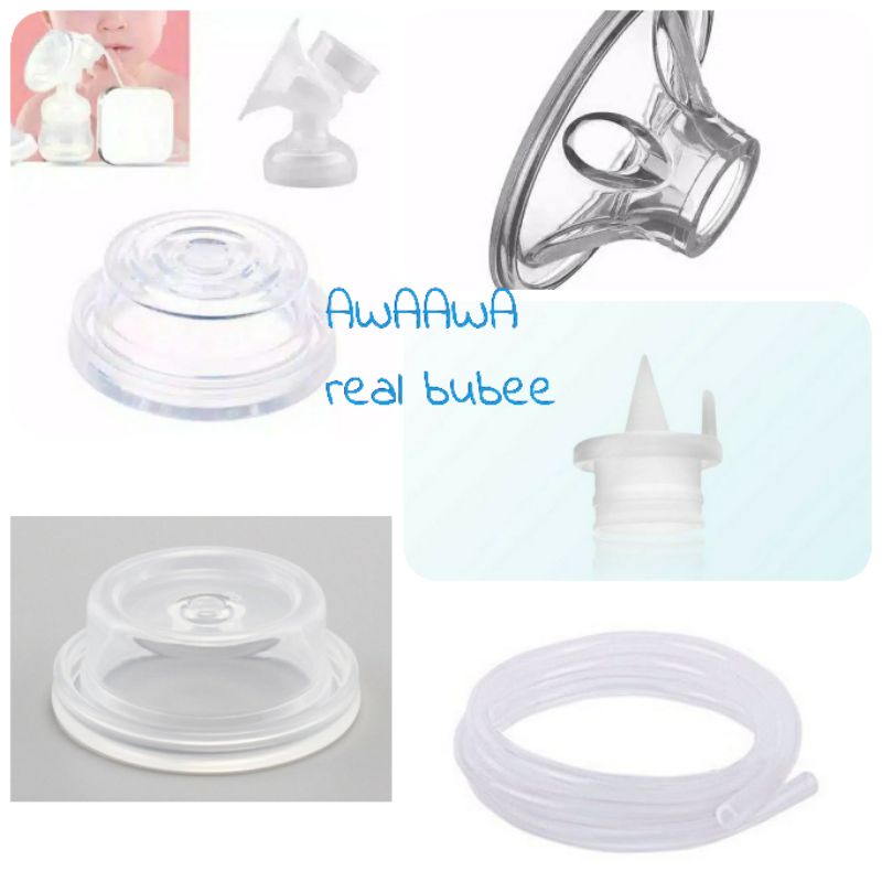 Real bubee Spare Parts breast pump Hose Valve Diaphragm electric manual