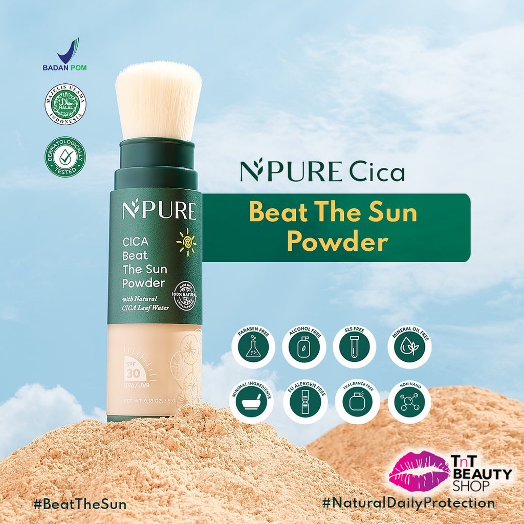 Npure Cica Beat The Sun Powder N'PURE Cica Beat The Sun Powder SPF 30