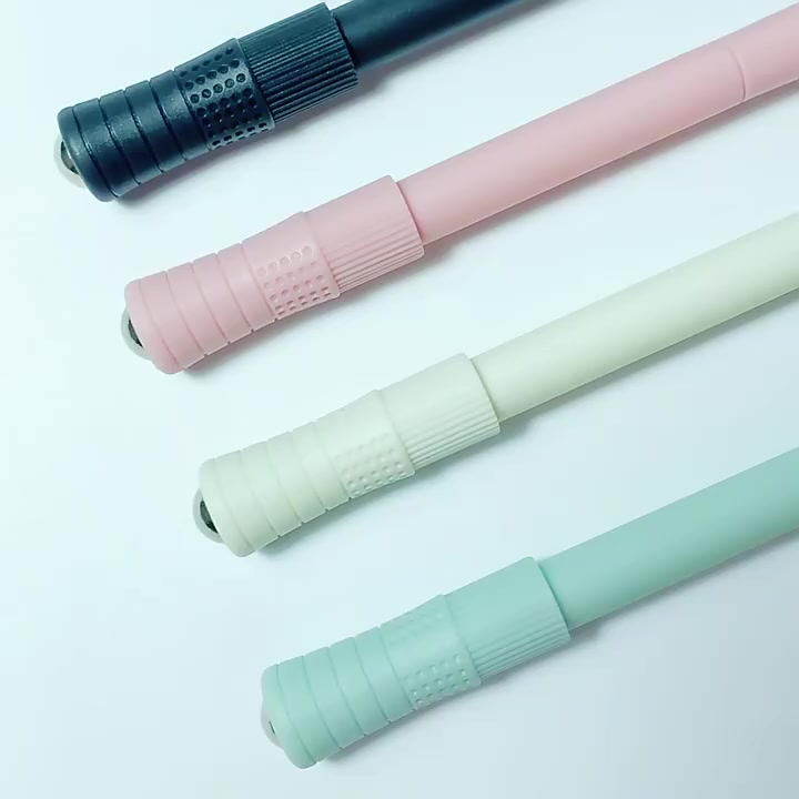 Spinning Pen With Light Rolling Finger Rotating balance Pen Refill ...