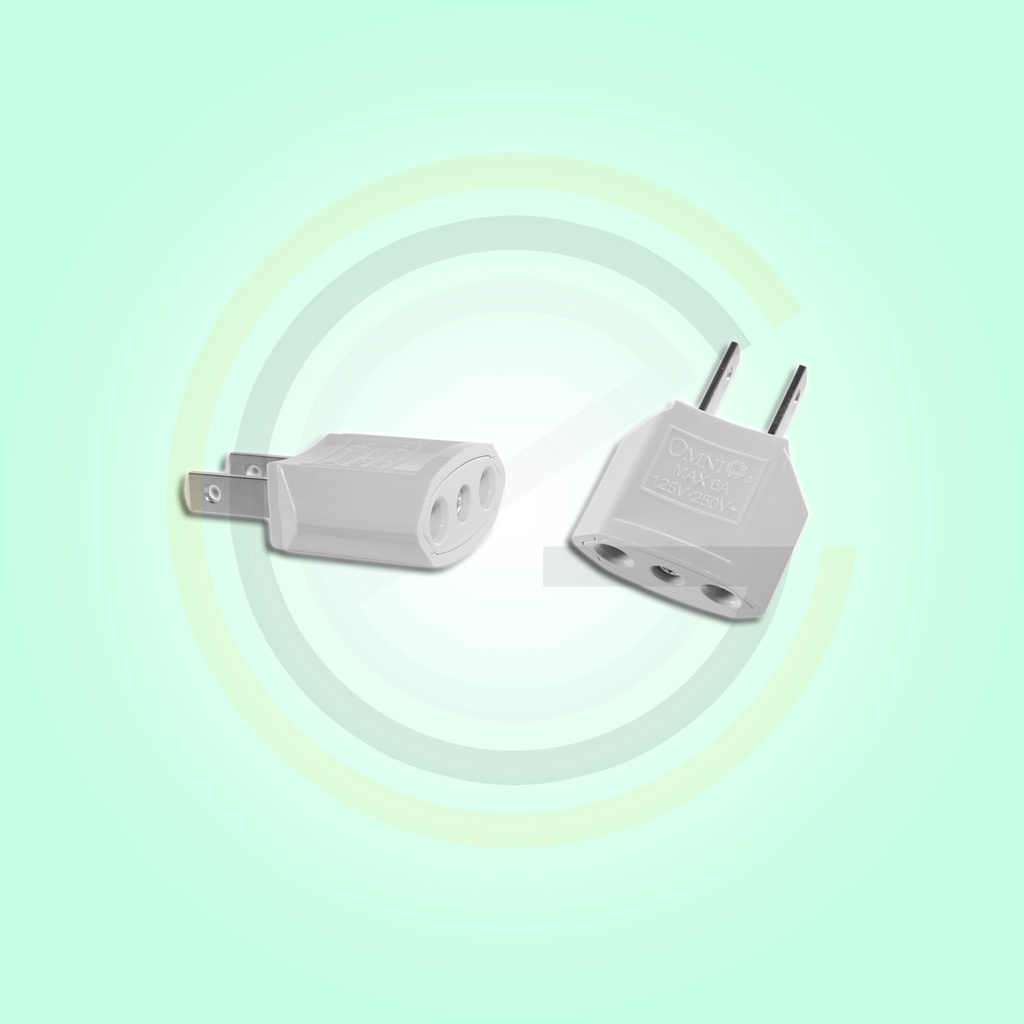 Omni WRA-001 Regular Adapter 6A 250V (3pcs) | Shopee Philippines