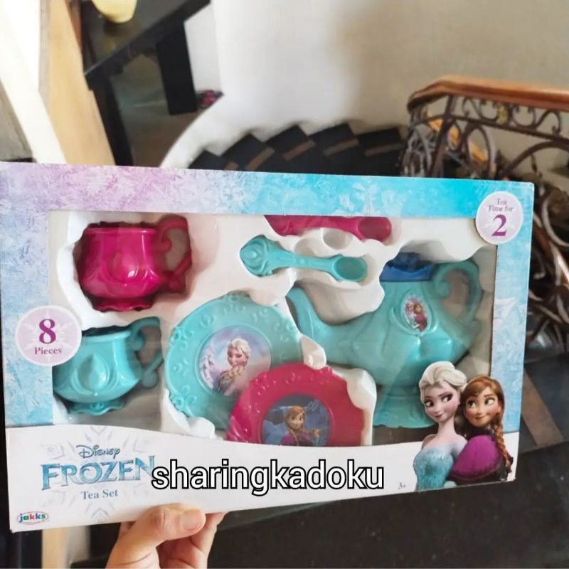 Frozen tea set anna elsa jakks Shopee Philippines