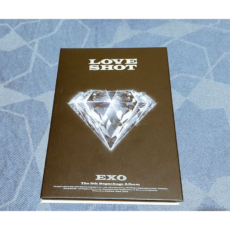 EXO Love Shot Album Love Version (Korean) | Shopee Philippines